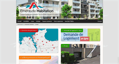 Desktop Screenshot of emeraude-habitation.com
